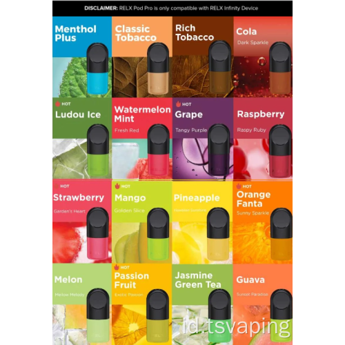 pod vape pena relx infinity